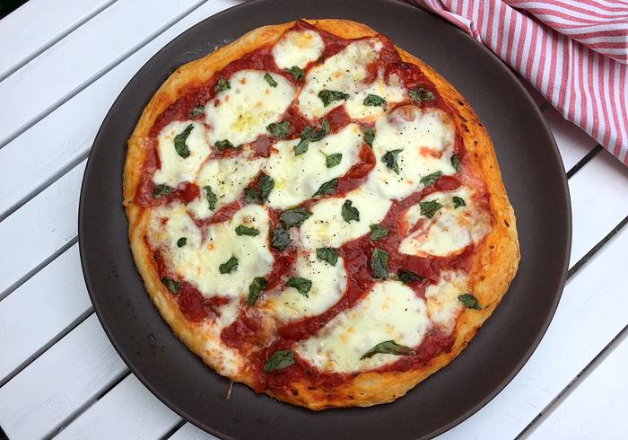 Vanavond eten we pizza