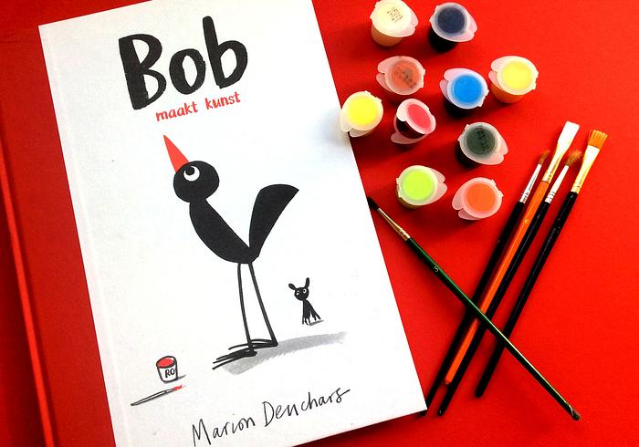 Bob maakt kunst