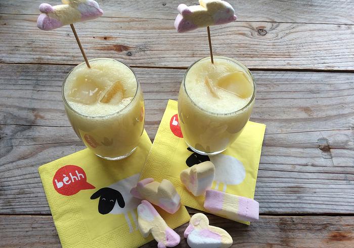 Een bubbeltjes smoothie