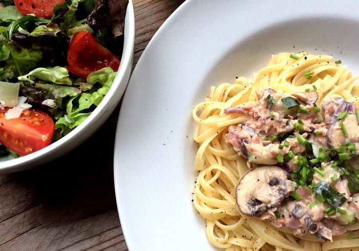 Linguine al Salmone
