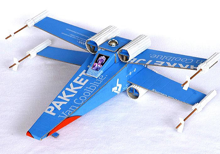 Een X-wing fighter