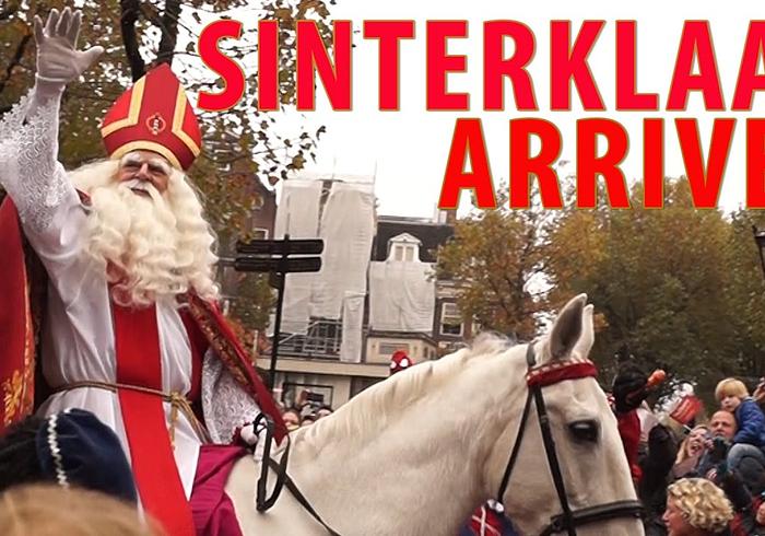 Sinterklaas is weer in Nederland!