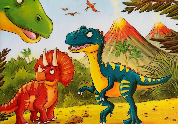 Dino is de weg kwijt