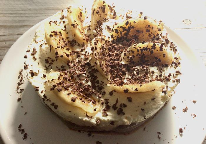 Bannofee taart