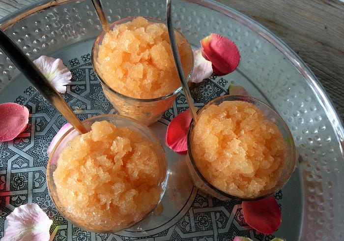 Oranjebloesem granita