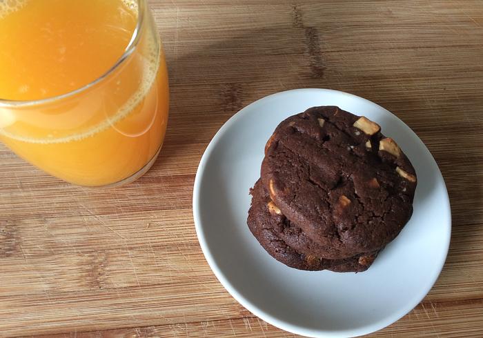 De chocoladekoekjes