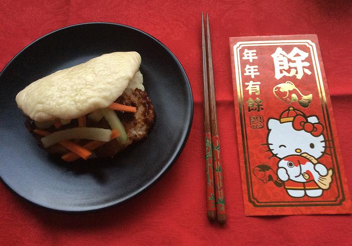 Gestoomde Bao broodjes