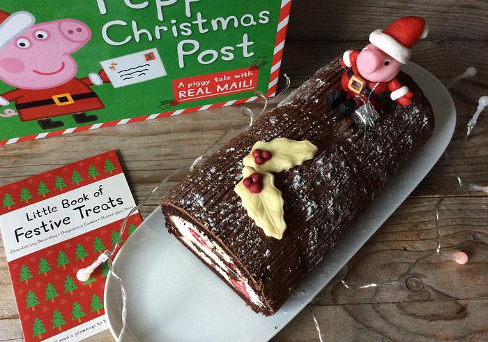 Peppa's kerstboomstam