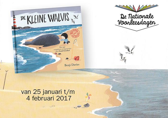 De kleine walvis is Prentenboek van het Jaar 2017!