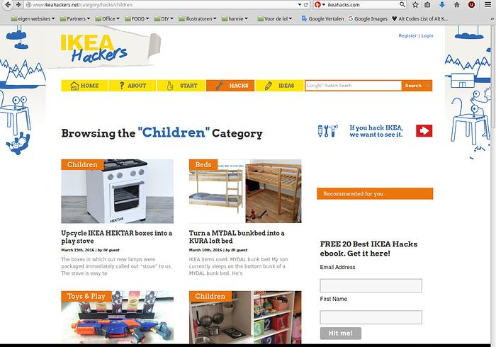 Onze Ikea hack is online!