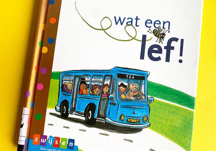 wat een lef! - een grappig AVI start boek