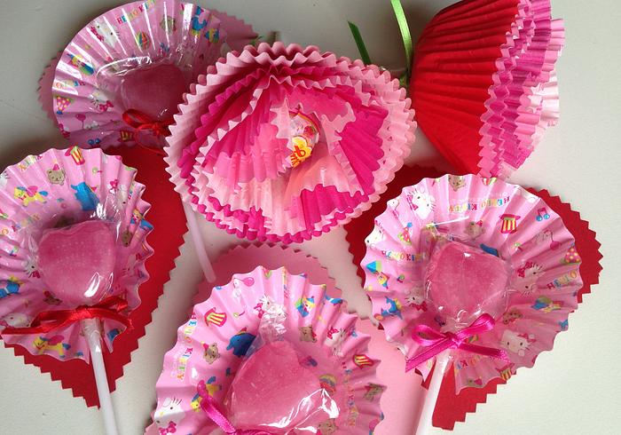Versierde lollies