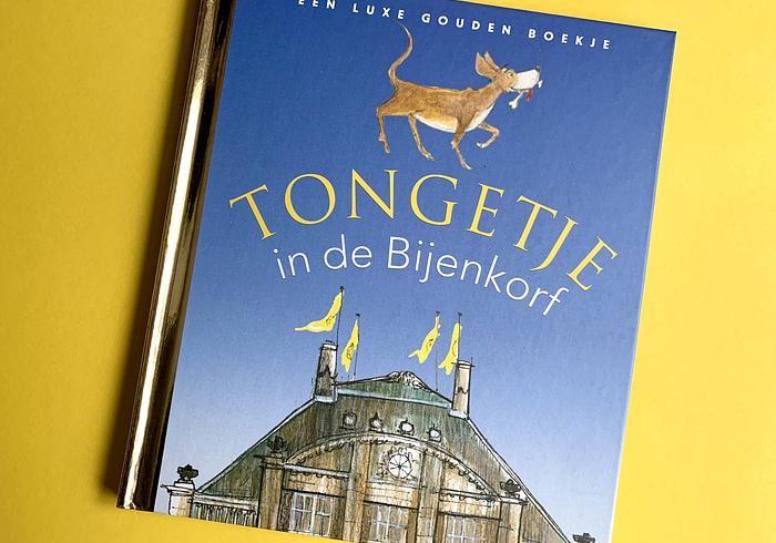 Tongetje in de Bijenkorf