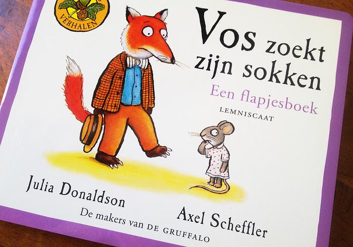 Vos zoekt zijn sokken