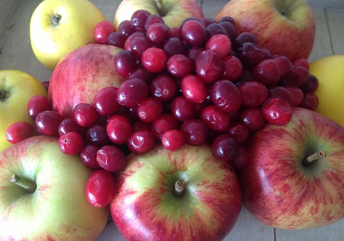 Appel-cranberry chutney