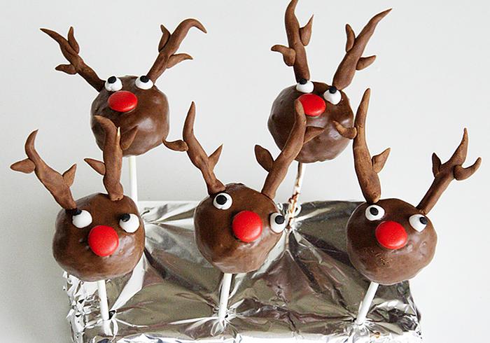 Kerst-cake pops