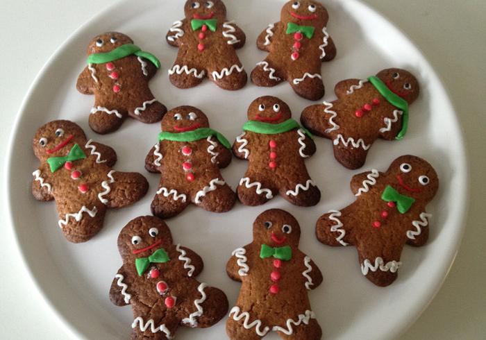 Homemade Gingerbread men
