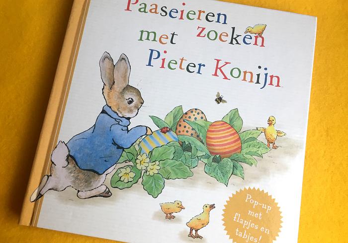 Paaseieren zoeken met Pieter Konijn