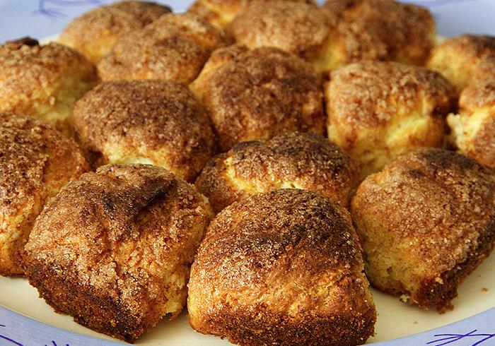 Bollitos dulces con canela