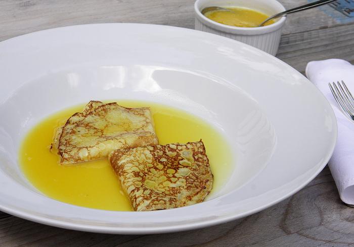Crèpe suzette