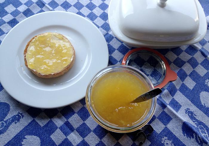 Ananas meloen jam
