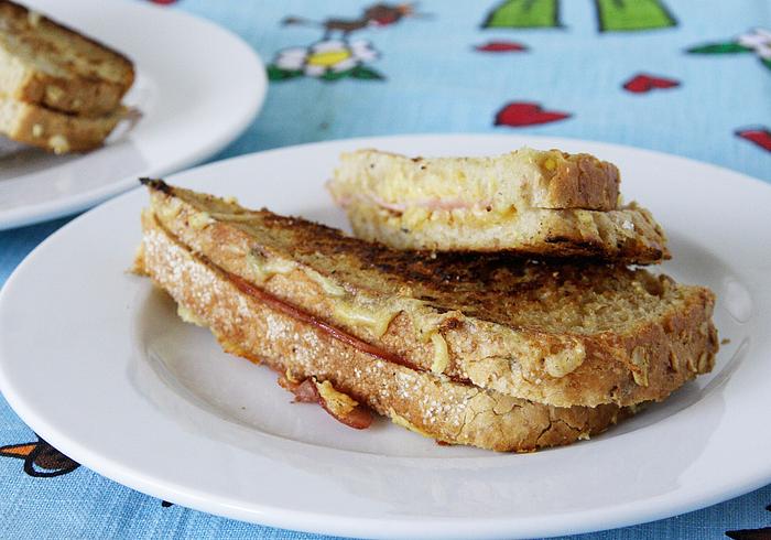 Pittige Croque Monsieur