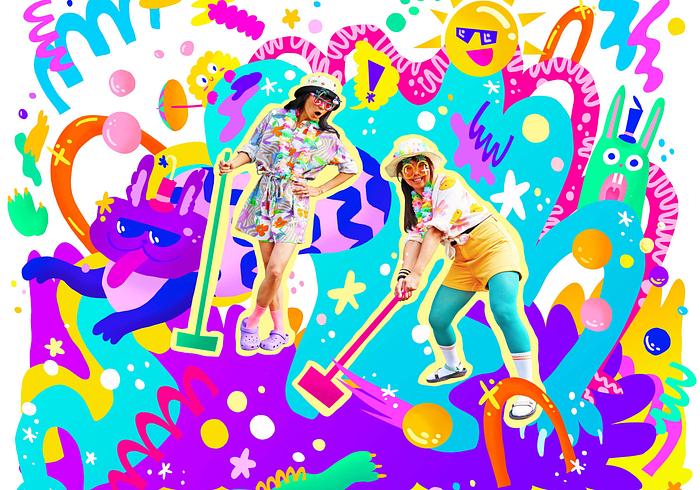 De Great Summer Art Croquet