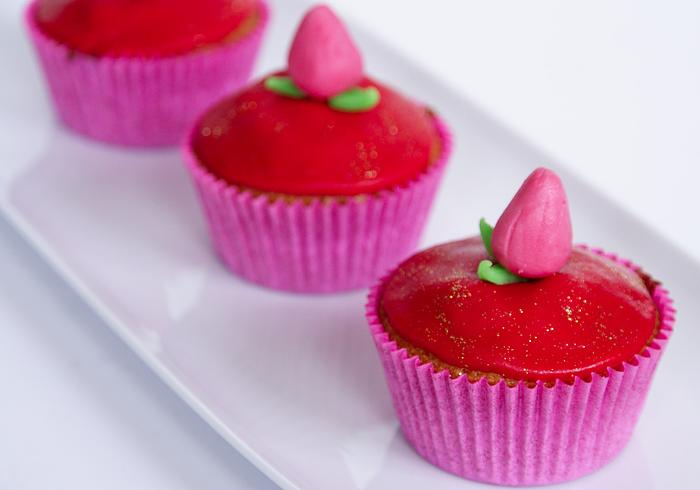 Lotus cupcakes