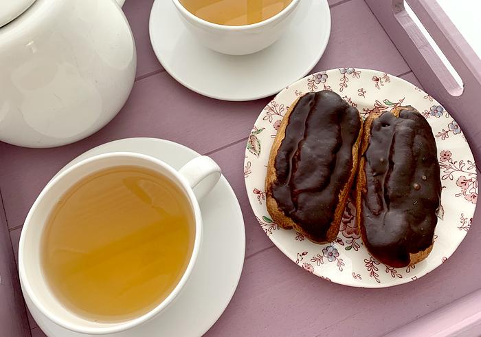 Chocolade éclairs