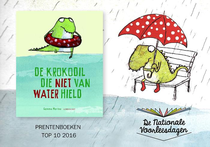 De krokodil die niet van water hield