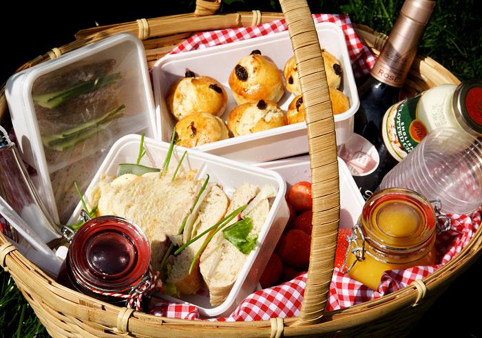 Vier Engelse sandwiches 