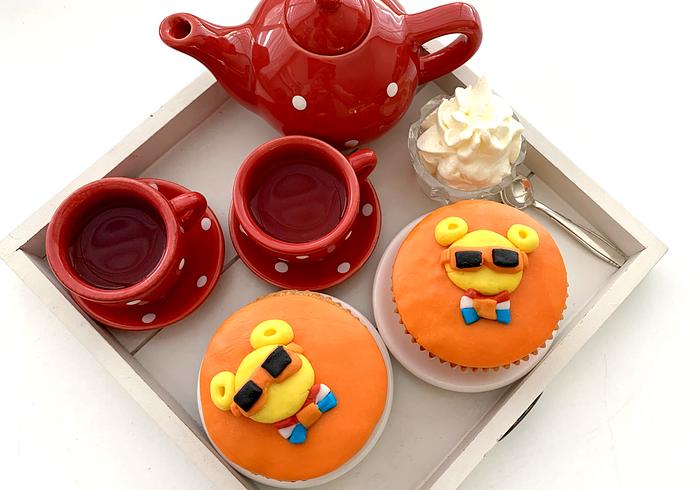 Oranje Berencupcakes 