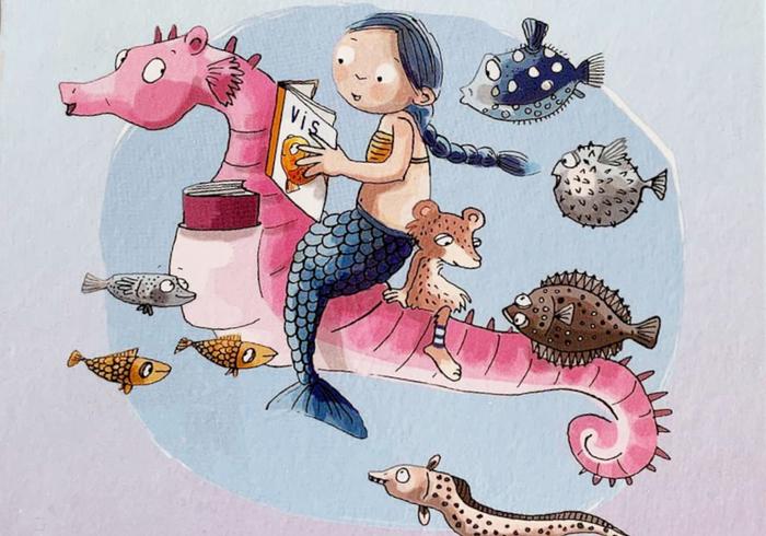 min gaat naar zee - serie lees lees lees