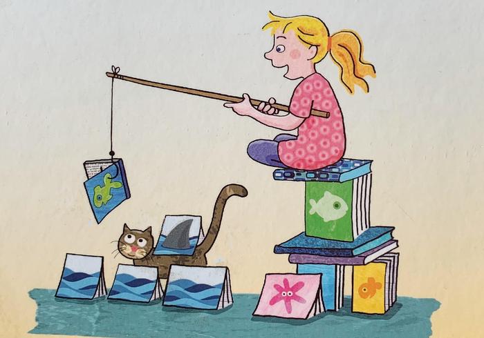 de kat van pip, een vrolijk zelf-lezen boek
