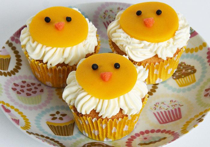 Cupcakes voor Pasen