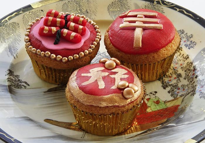 Chinese cupcakes