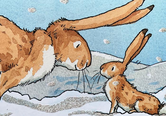 Raad eens hoeveel ik van je hou in de winter