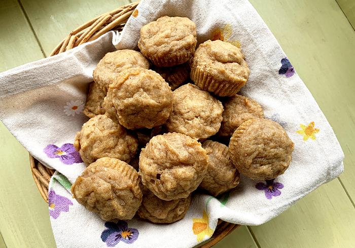 Mini bananen muffins