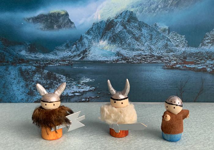 Daar zijn ze dan, de Vikingen!