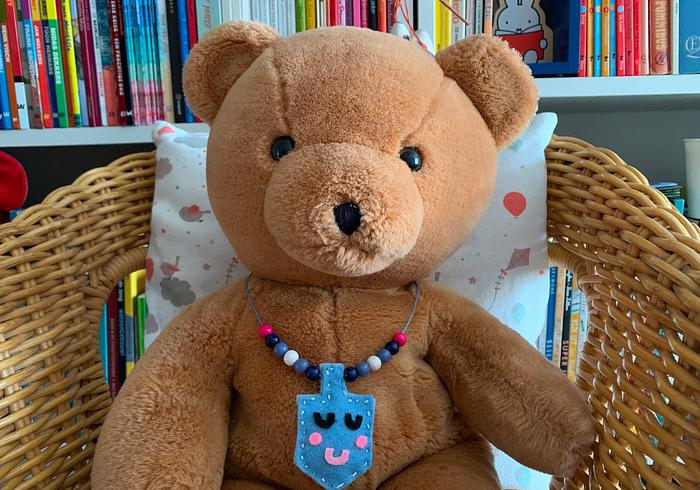 Een dreidel ketting