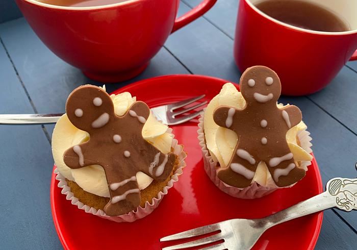 Peperkoek cupcakes