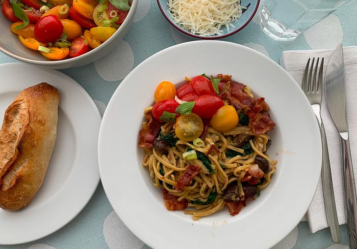 We maken éénpanspasta