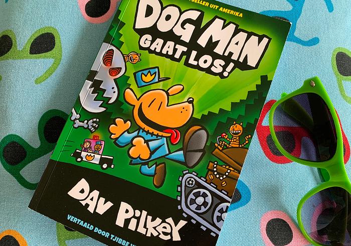 Dog Man gaat los, een super grappig stripboek