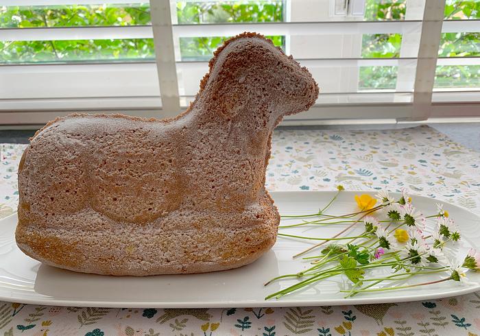 Een lammetje van cake