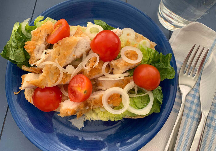 Pollo alla romana sidepicll