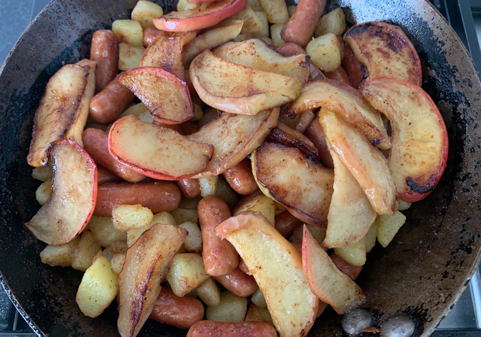 Worstjes aardappel appel hussel 16