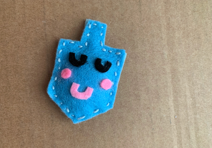 Dreidel ketting 09