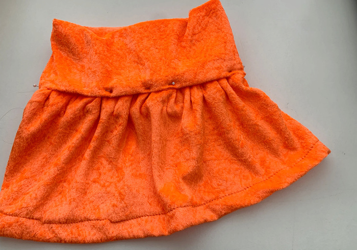 Oranje jurk sabine 12