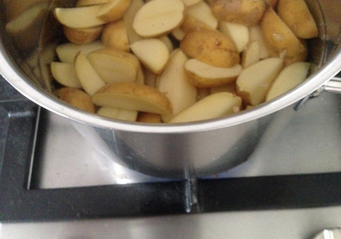 Honey miso garlic potatoes 04