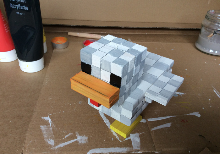 Minecraft chicken 14